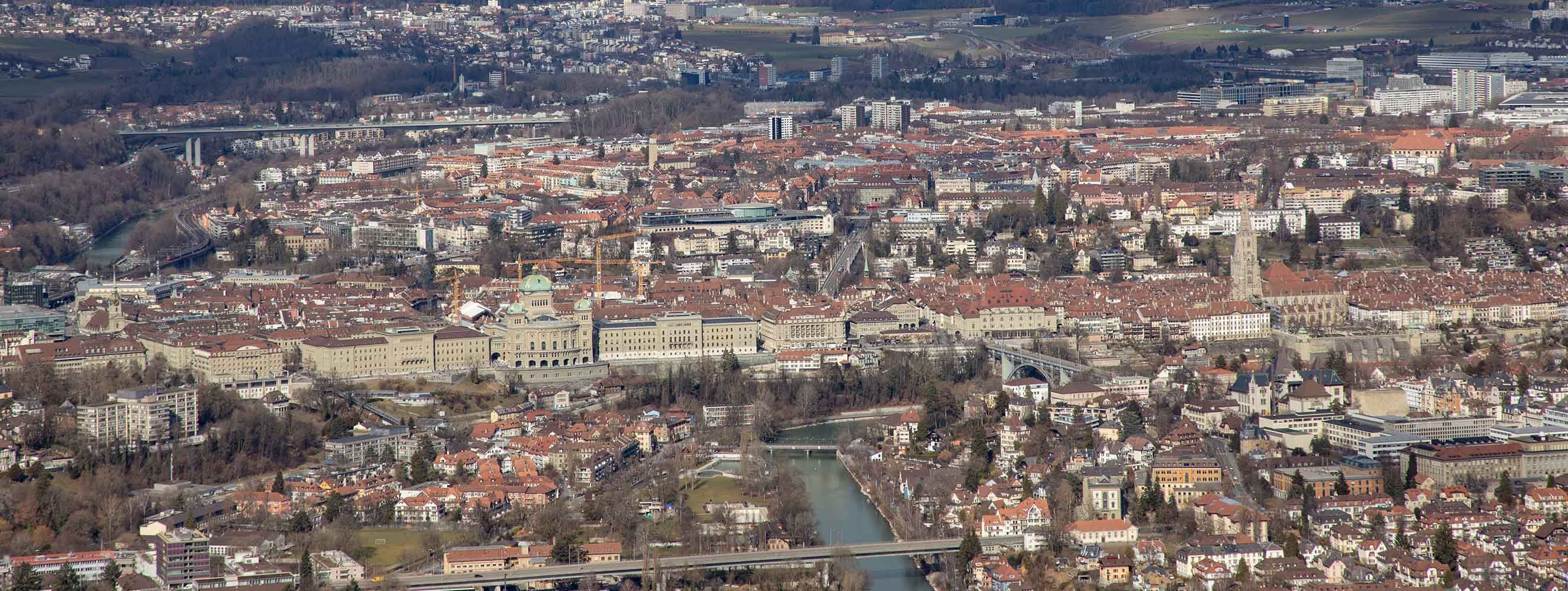 Berner Altstadt vom Gurten